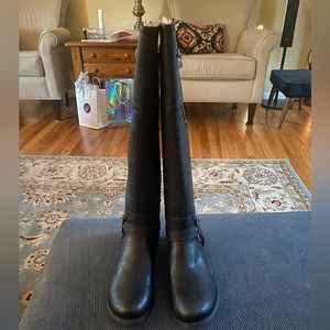 G by Guess size 7 Black Riding Boot